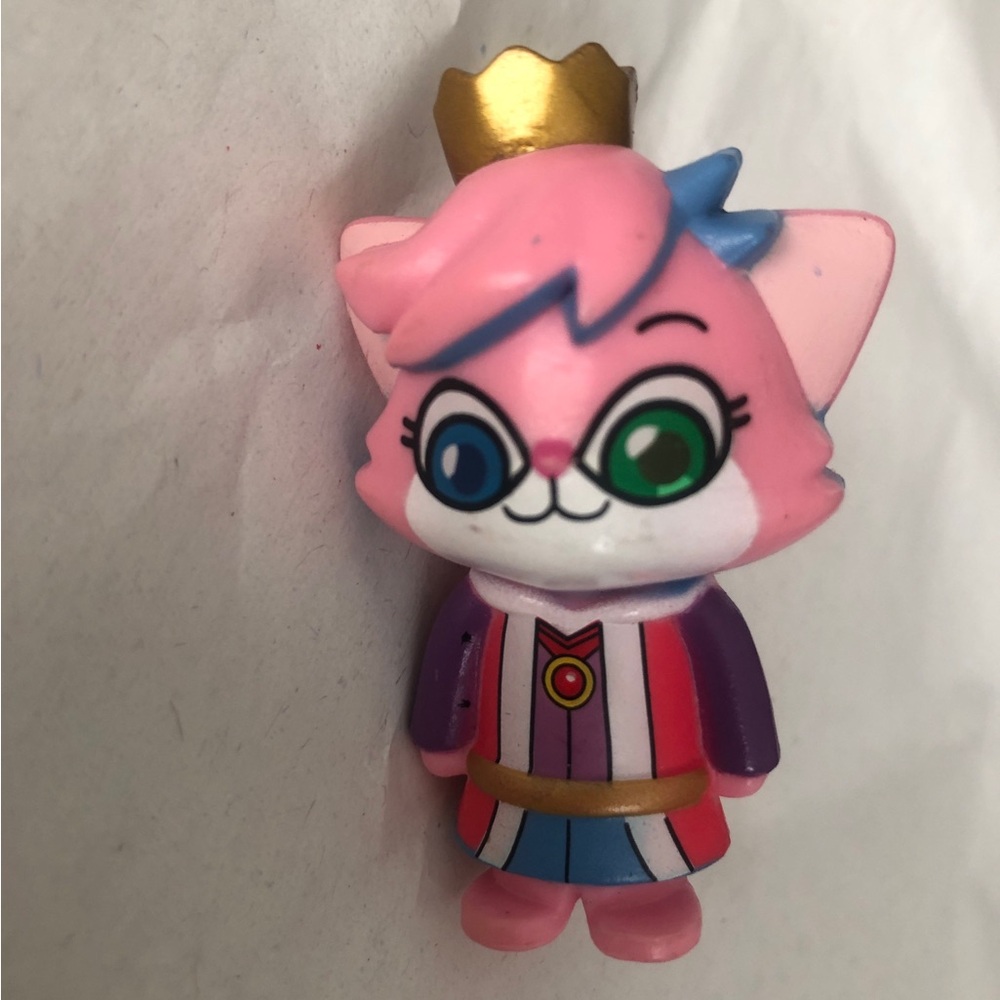 RYANS WORLD ALPHA LEXA 2” FIGURE Pink Cat Figurine